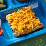 Confetti Hash Browns on a Tray