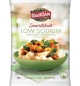 Idahoan® SMARTMASH® Low Sodium Mashed Potatoes with Vit C, 12/25.2 oz. pchs by Idahoan