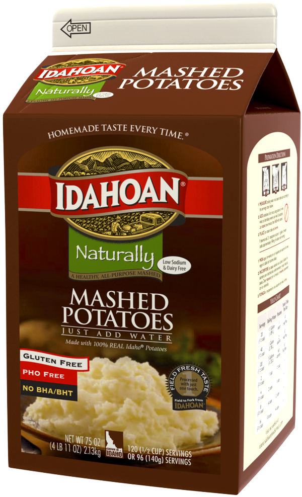 Bbq Mashed Potatoes Idahoan® Foods Foodservice 4814