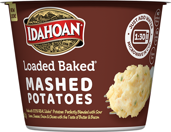 Idahoan® Loaded Baked® Mashed Potatoes, 10/1.5 oz. Cups
