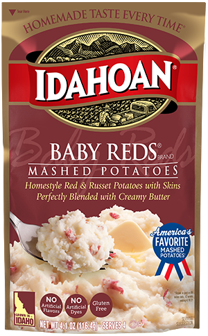 Idahoan® Baby Reds® Mashed Potatoes, 10/4.1 oz. pchs by Idahoan