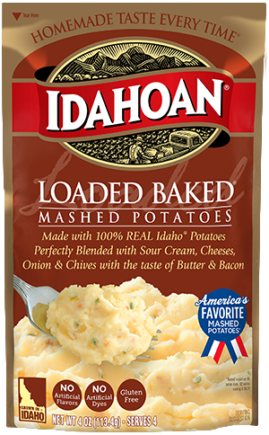 Idahoan® Loaded Baked® Mashed Potatoes, 12/4 oz. pchs by Idahoan