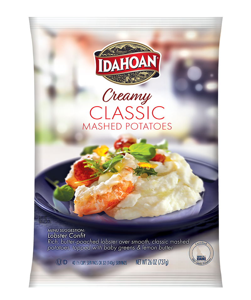 Idahoan® CREAMY Classic Mashed Potatoes, 12/26 oz. pchs by Idahoan