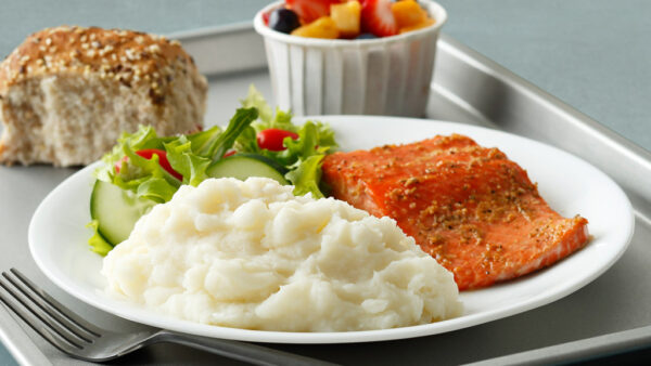 Salmon with SMARTMASH® Potatoes & Salad