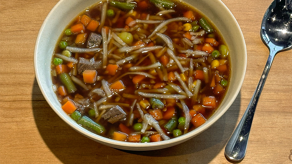 Beef Vegetable Soup by Idahoan